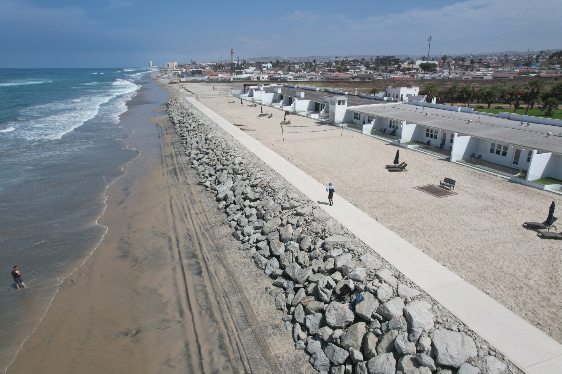 Vista aérea de Quinta Pacífica en Rosarito